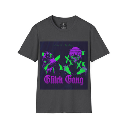 Graphical Dark T-shirt (Glitch Gang)