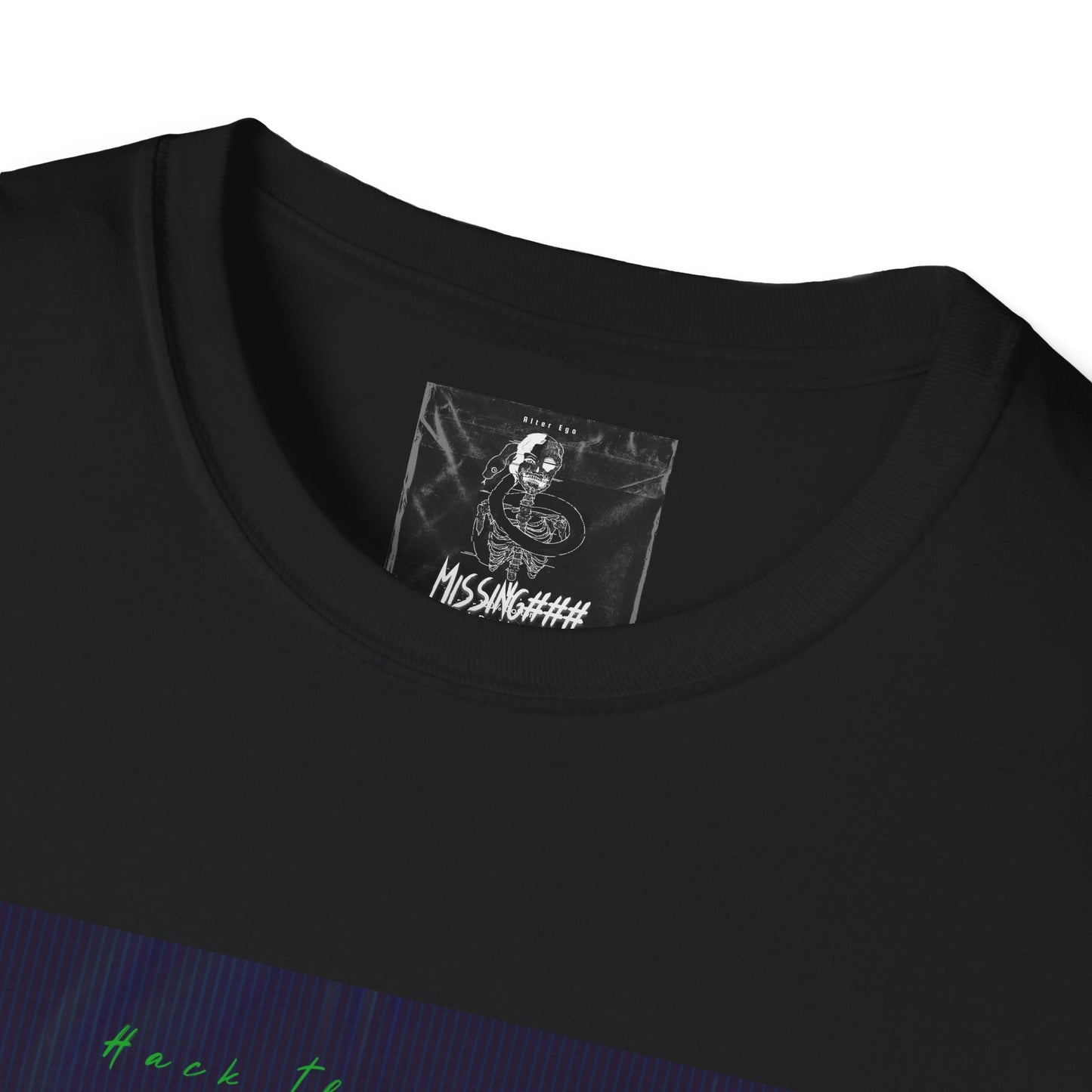 Graphical Dark T-shirt (Glitch Gang)